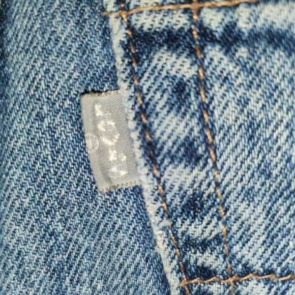 Vintage Levis Silver Tab Denim Jean Shorts Size 10 - Picture 9 of 13